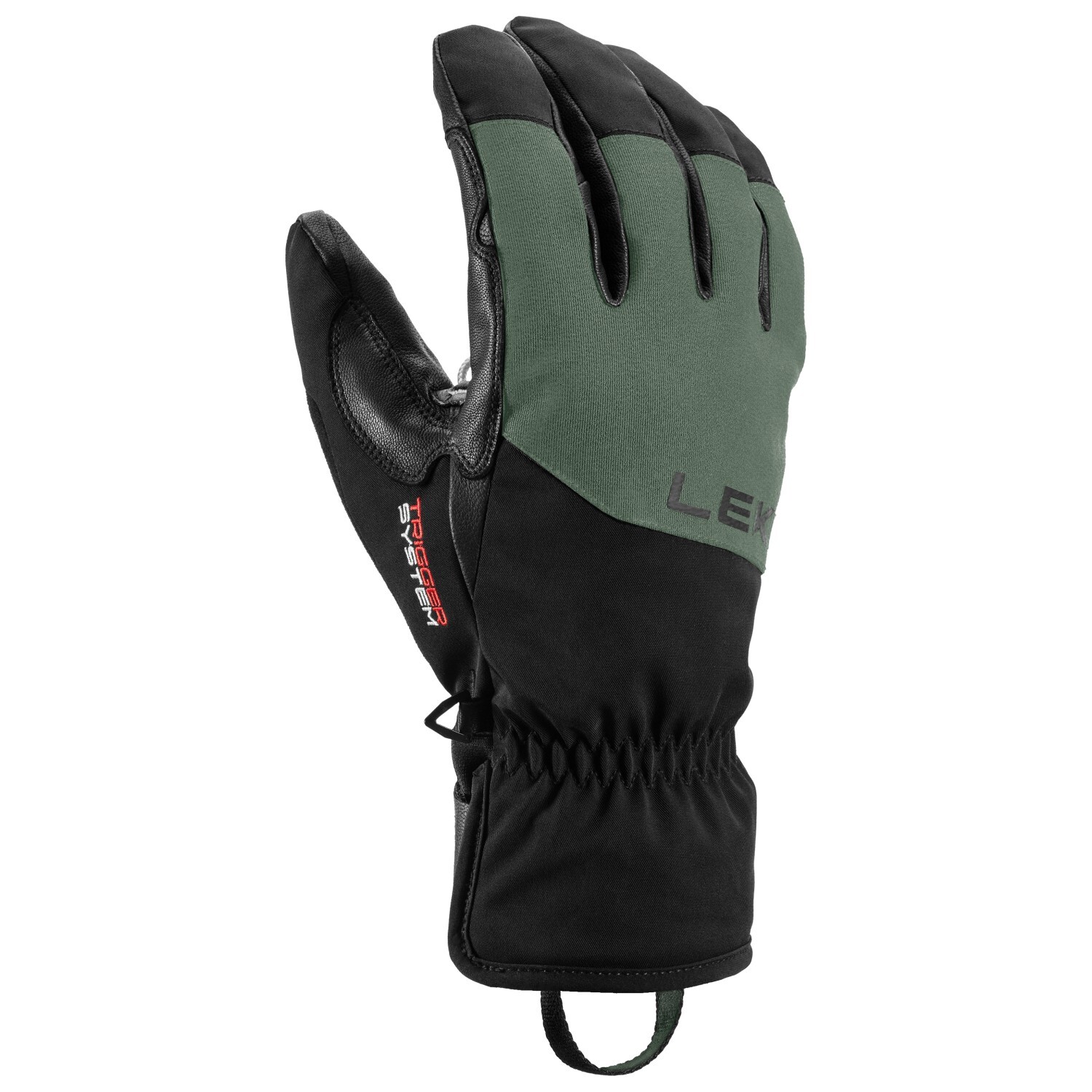 

Перчатки Leki Pegas 3D GTX, цвет Black/Dusty Green