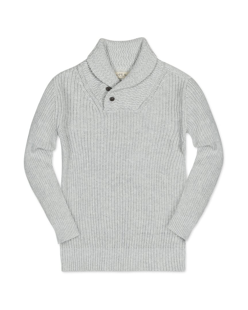 

Свитер Hope & Henry с шалевым воротником и пуговицами Hope & Henry, Multi