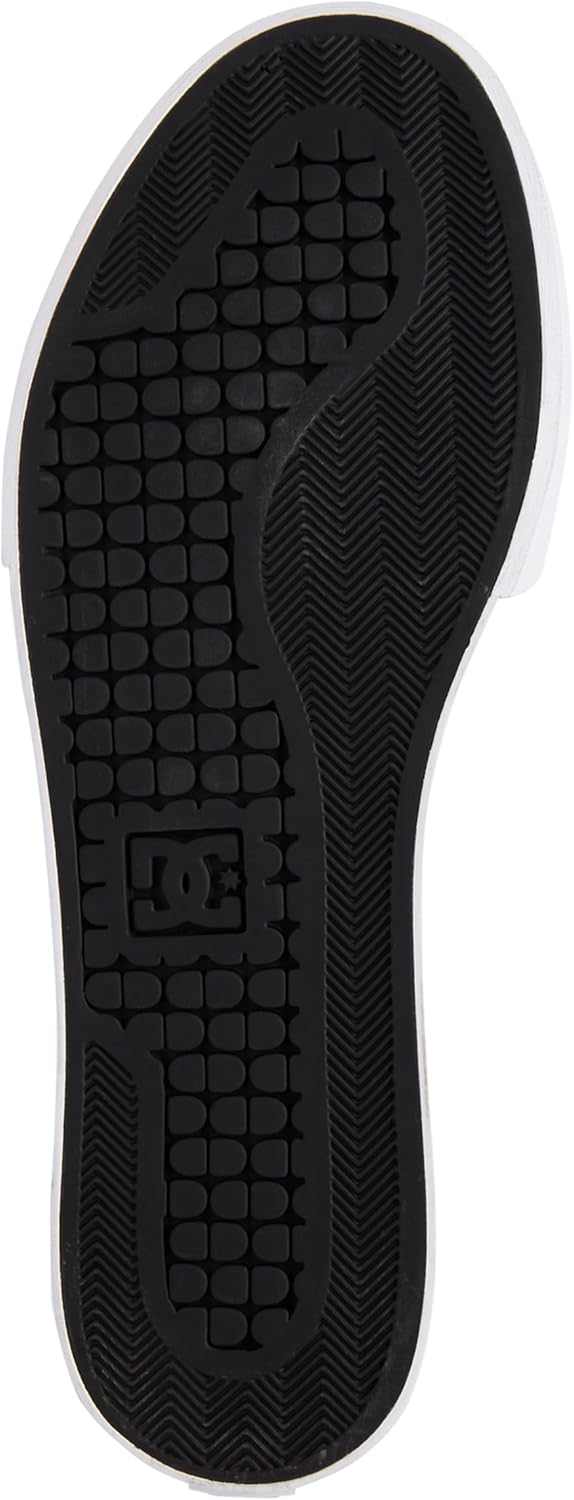 Мужские высокие кеды для скейтборда DC Men's Pure DC Shoes, красный/белый/черный — фото 3