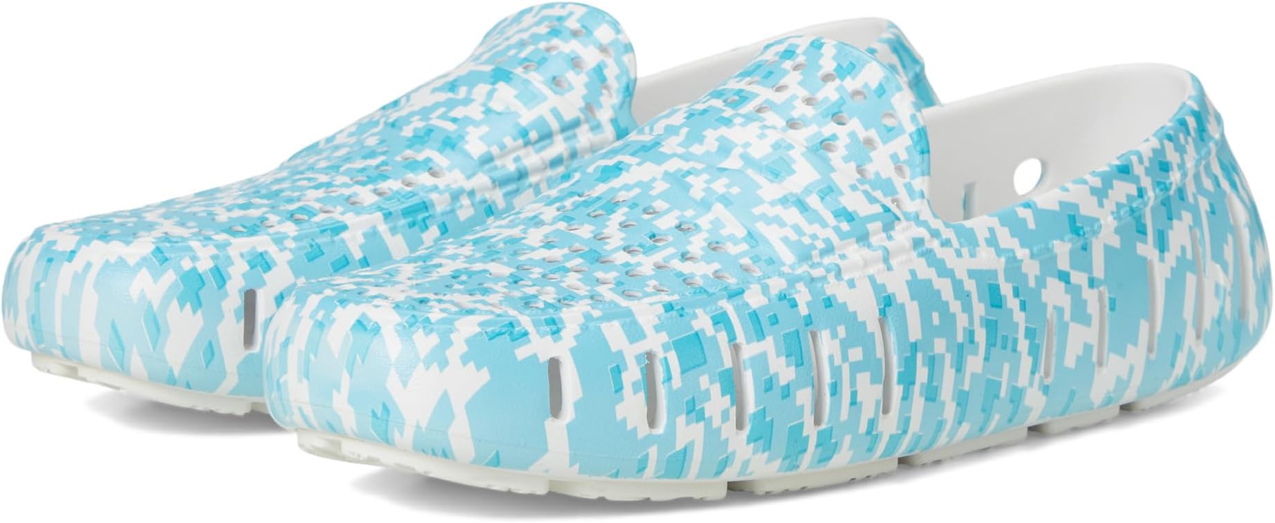 

Лоферы Floafers Country Club Driver Print, Digital Water/White