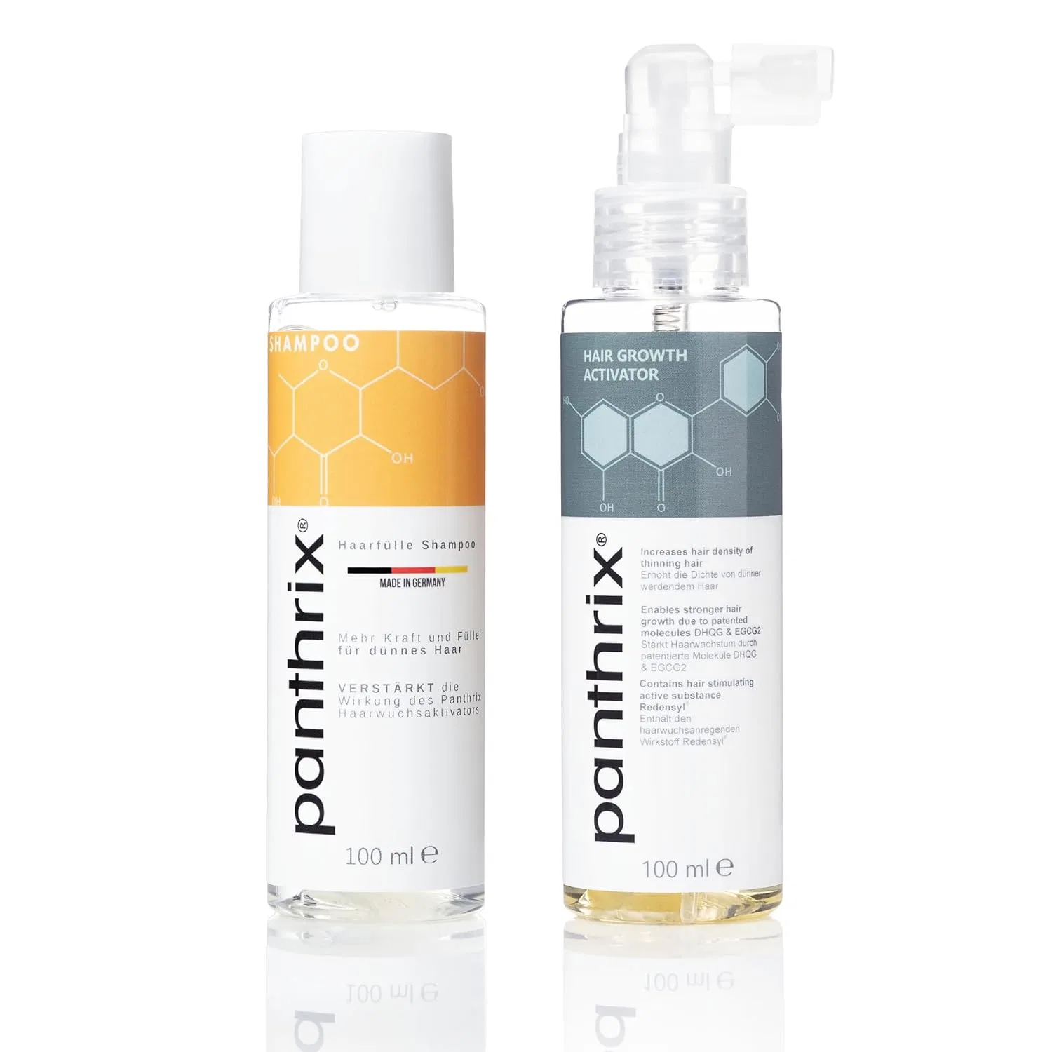 Набор для роста волос Panthrix с Redensyl и шампунем Panthrix