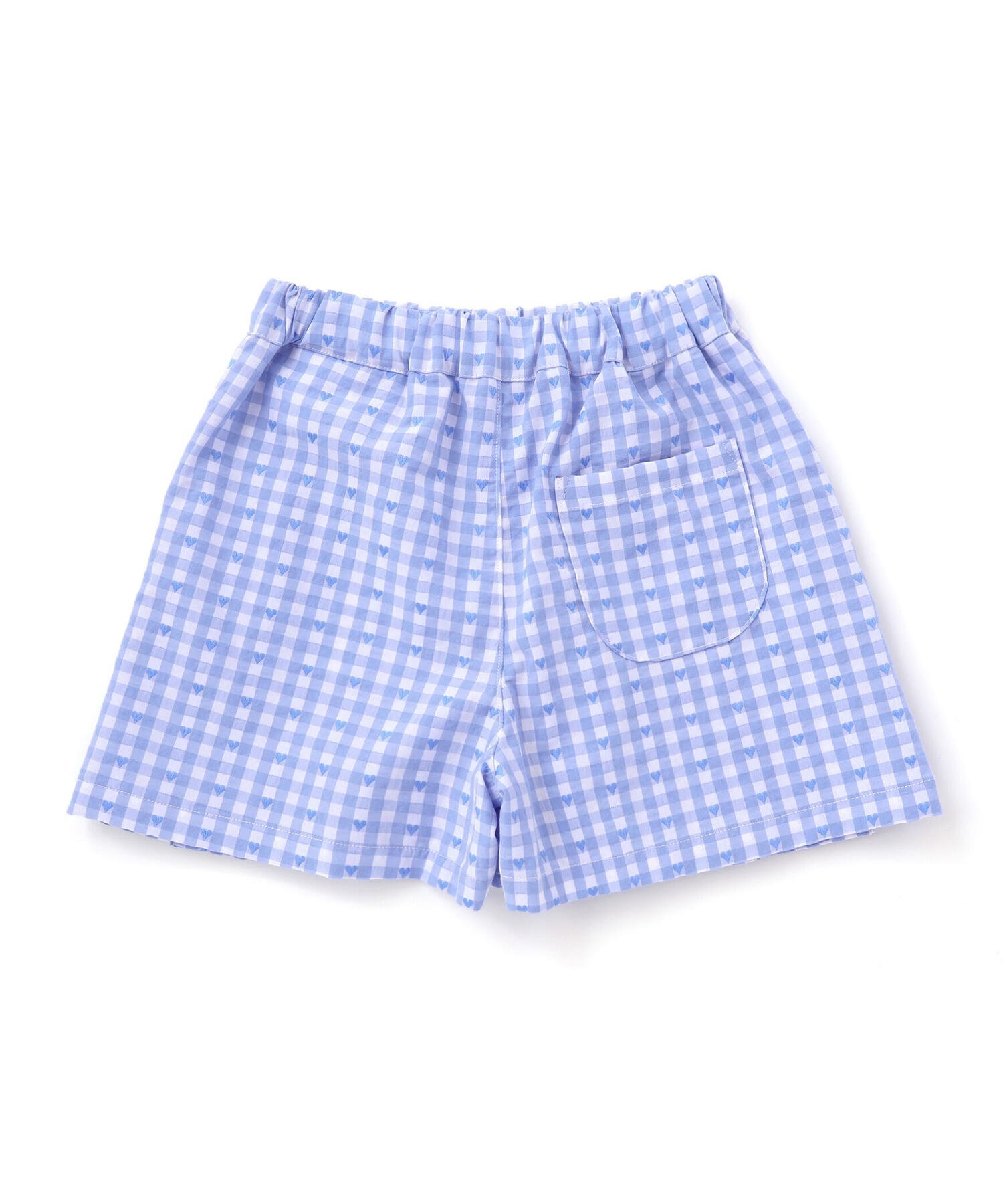 Сочетающиеся клетчатые плиссированные юбка и брюки (90-130 см) SLAP SLIP, Blue