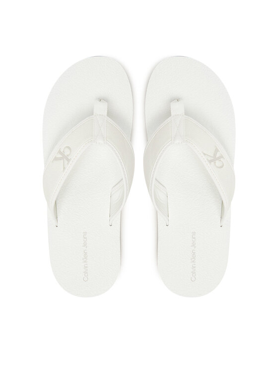 

Шлепанцы Thong+ Cv YM0YM01235 Calvin Klein Jeans, белый
