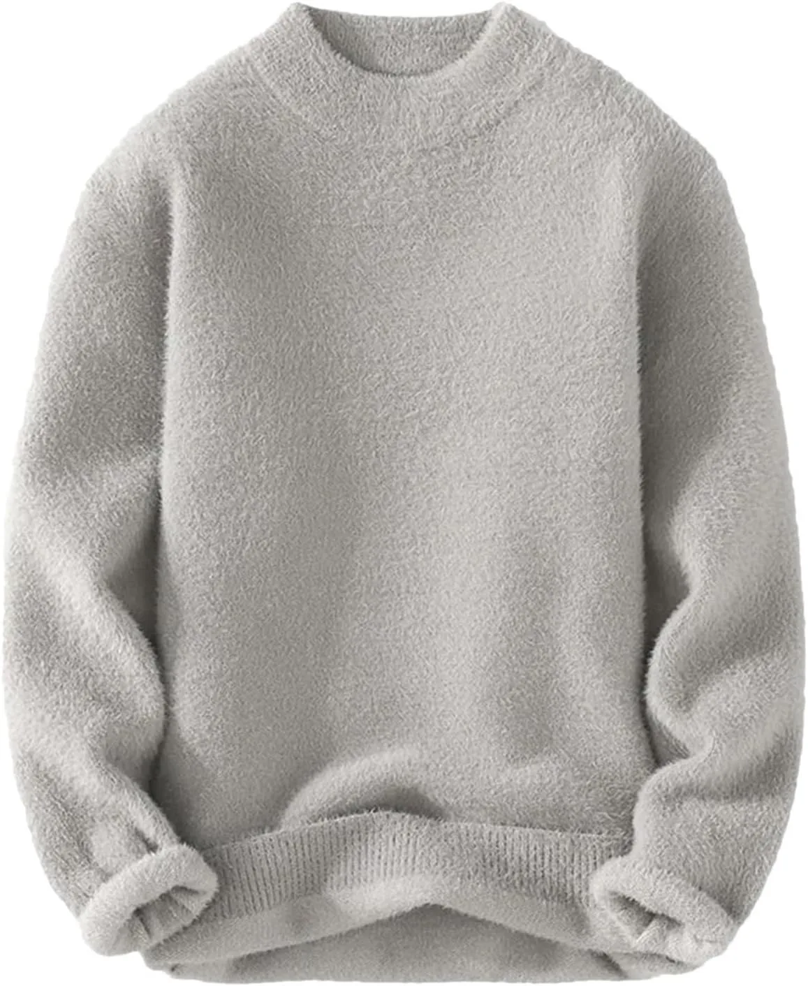 

Мужской однотонный свитер O-Neck