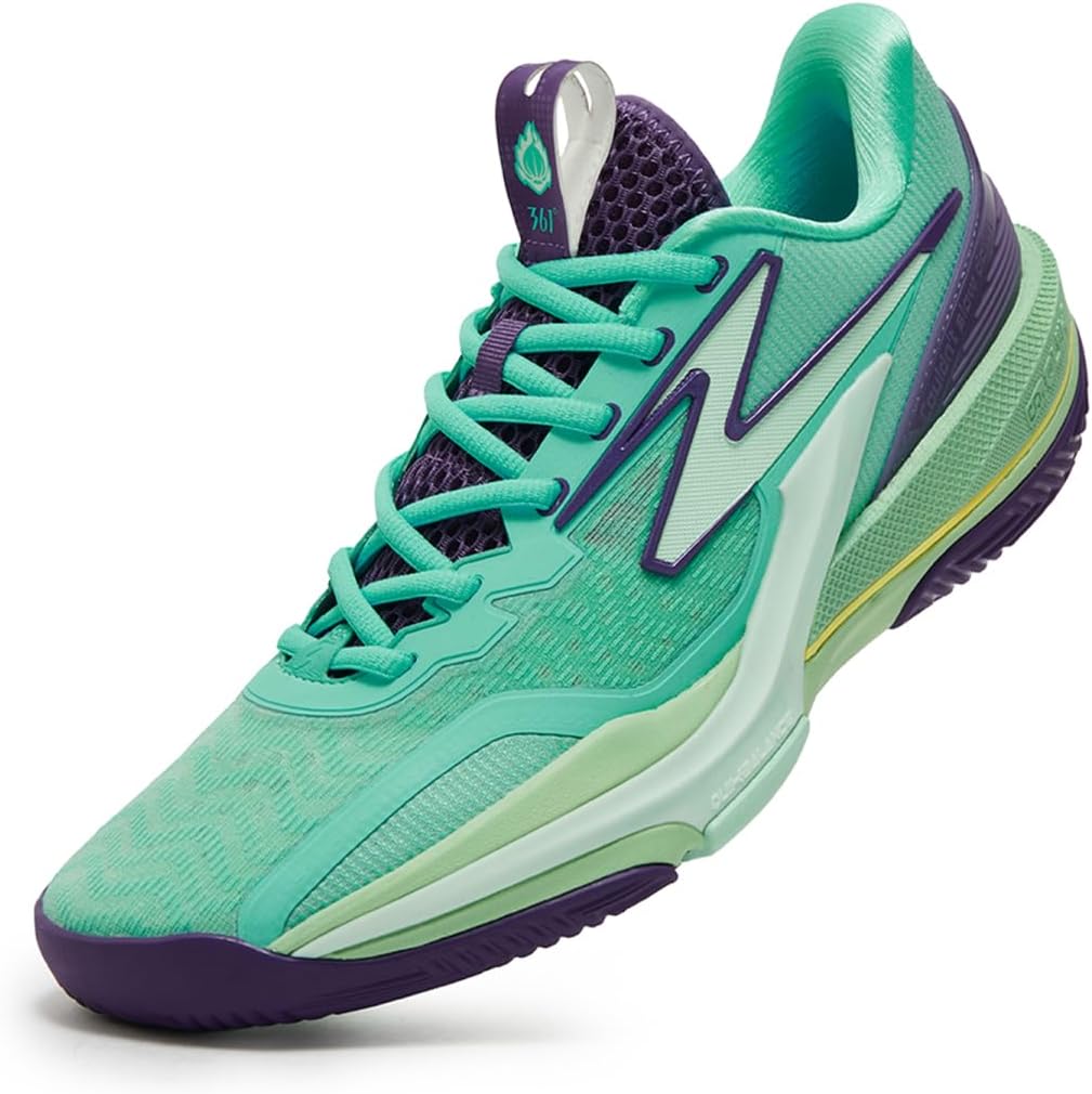 

Баскетбольные кроссовки 361 BIG3 6.0 для мужчин, дышащие кроссовки с амортизацией, противоскользящие для тренировок, спортивная обувь для подростков и взрослых, Caldwell Pope 361°, 572521110-3 Ignite on Impact