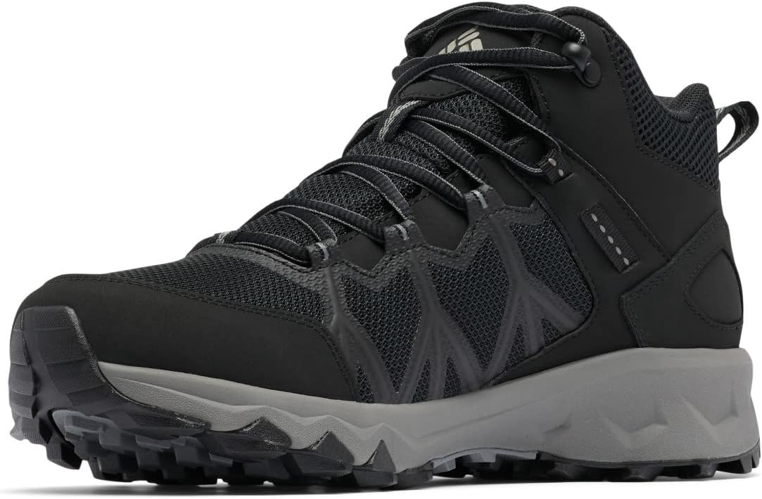 Мужские походные ботинки Columbia Peakfreak II Mid Outdry, Black/Titanium Ii — фото 4
