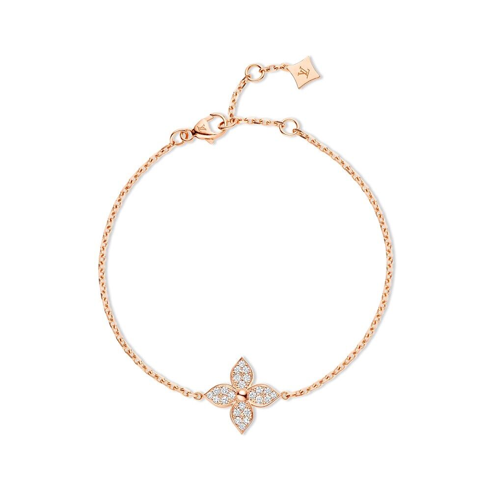 

Браслет Idylle Blossom, розовое золото и бриллианты Louis Vuitton, розовый