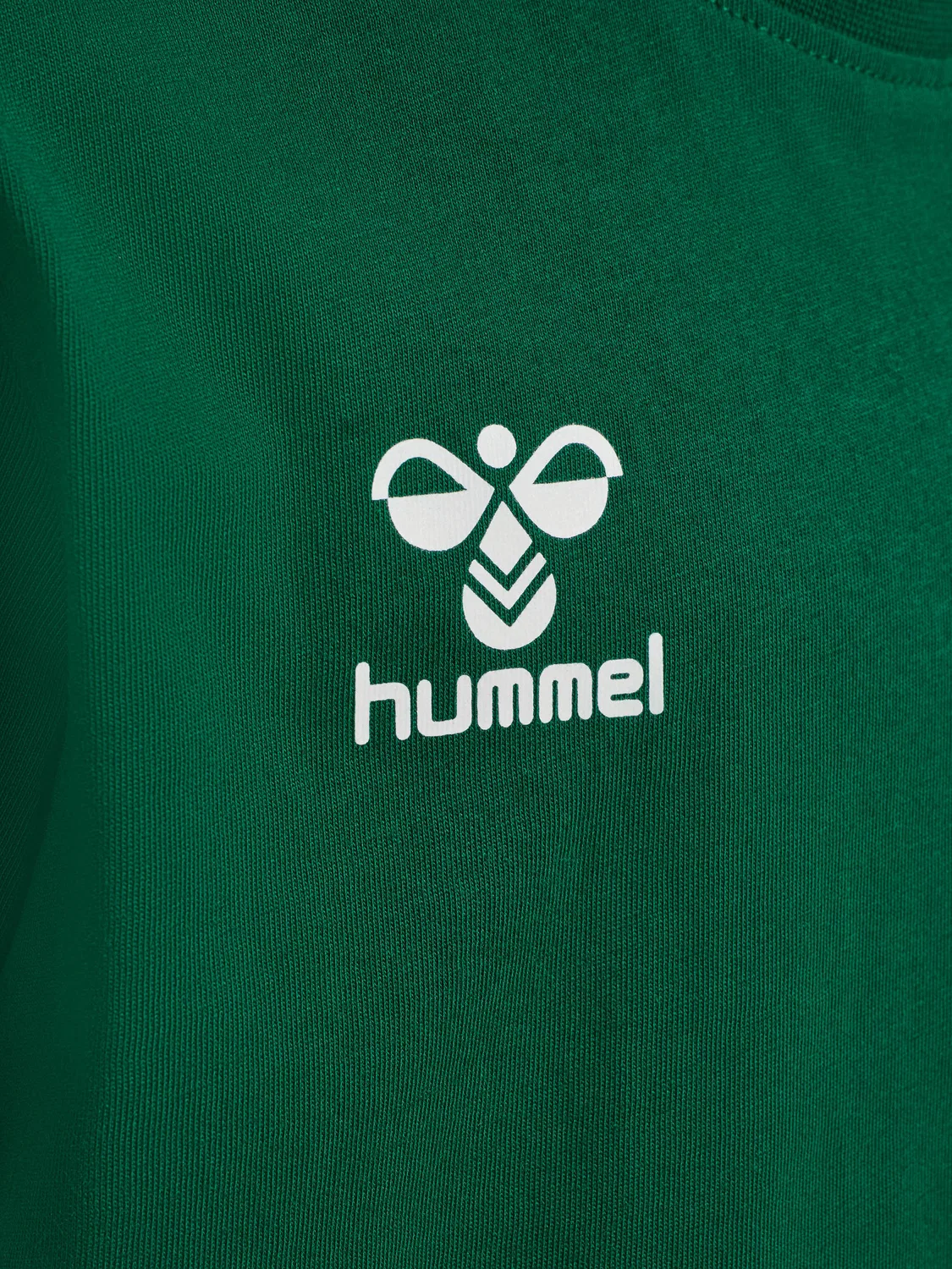 Футболка хлопковая Hummel, зеленый — фото 3