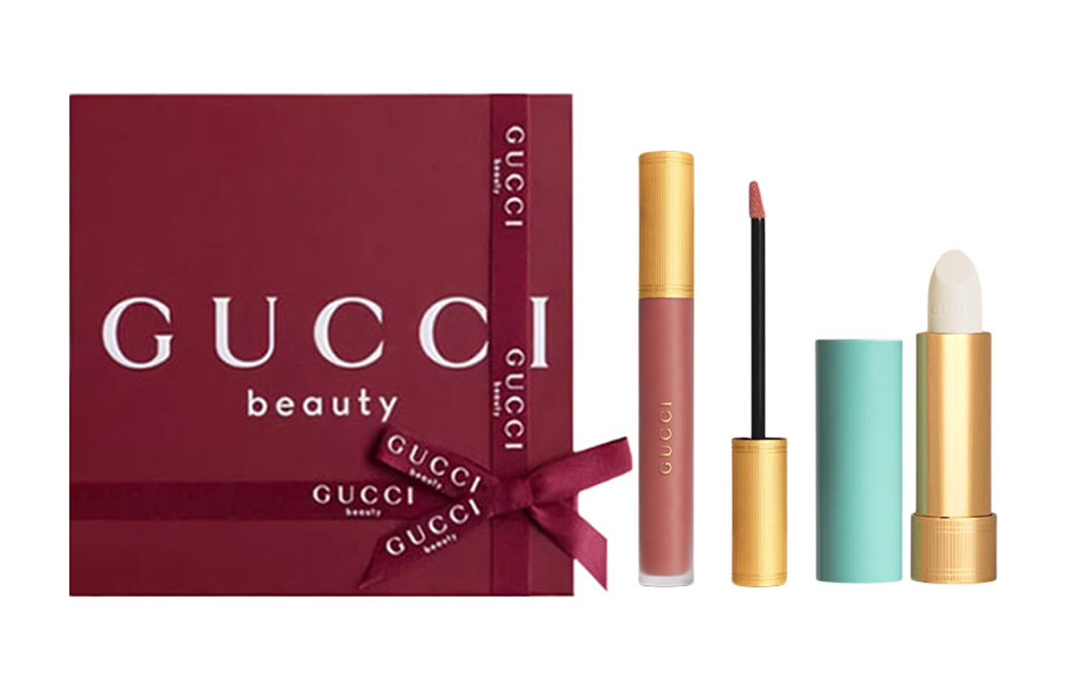 

Жидкая помада cloud mist с бальзамом для губ soft mist набор косметики тональная основа легко растушевывается 6,5мл+3,5г GUCCI