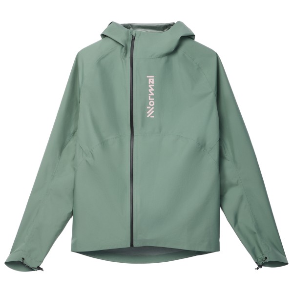 

Женская куртка-дождевик для бега по пересеченной местности Nnormal, зеленый