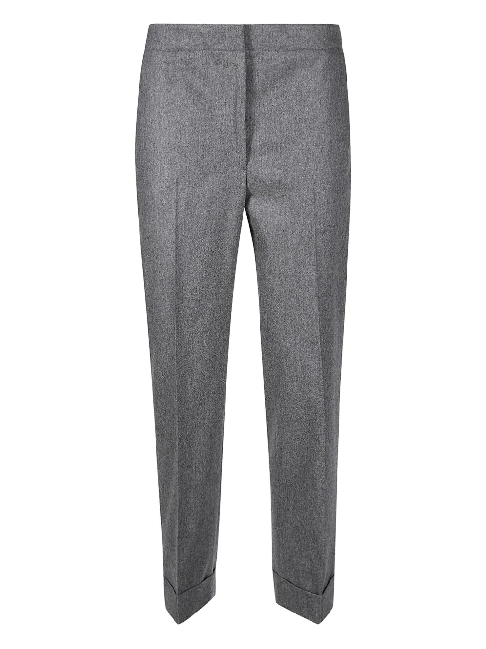 

Шерстяные брюки строгого кроя Pt Torino, серый