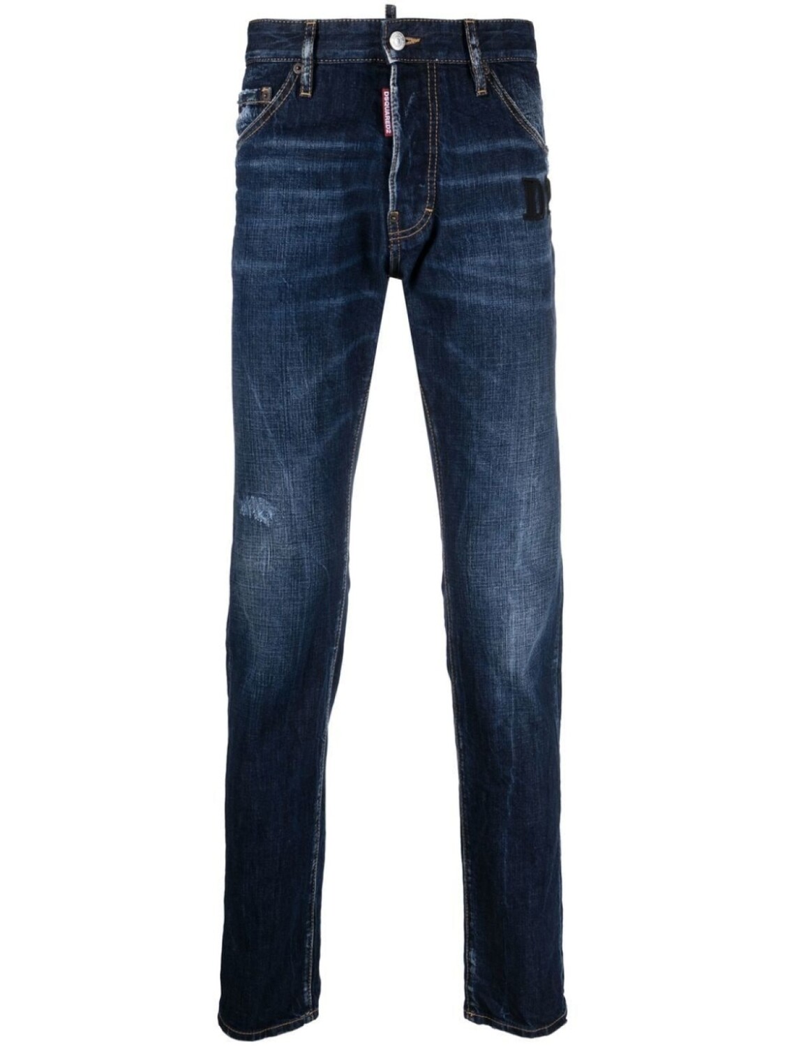 

Dsquared2 узкие джинсы, синий