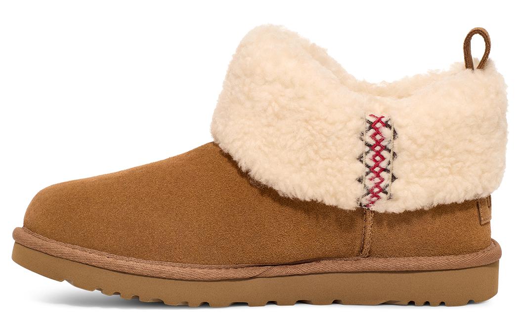 Ботинки женские UGG Heritage Braid, коричневый