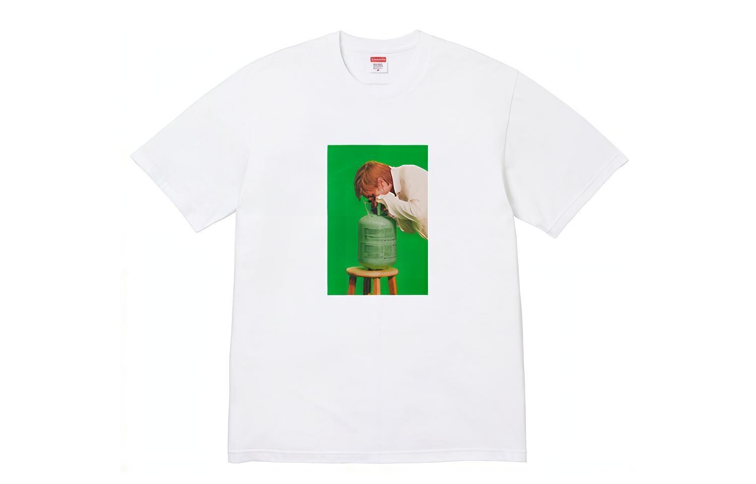 Футболка X Mark Leckey FW23 Co-branded Series унисекс Supreme, белый — фото 3