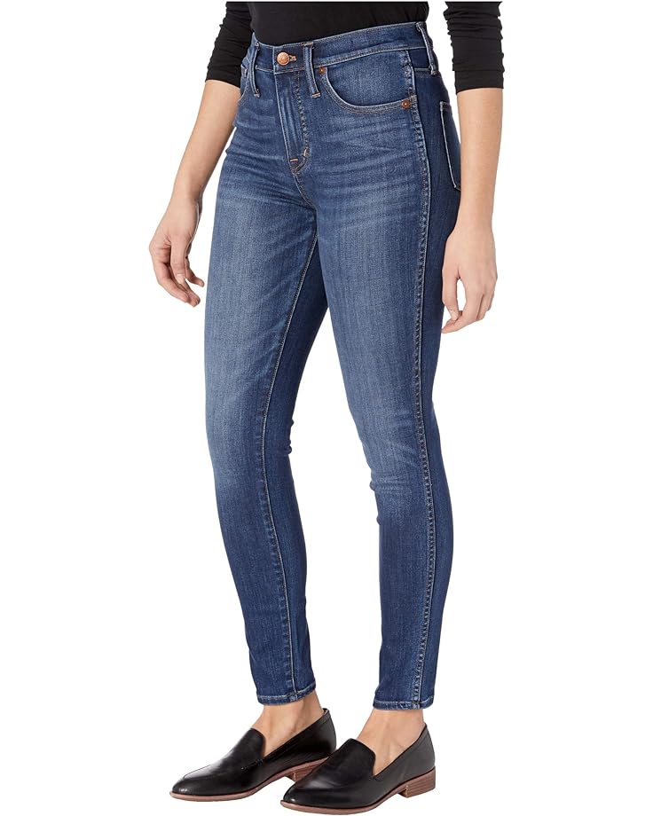 

Джинсы Madewell 10" High-Rise Skinny Jeans in Danny Wash: TENCEL Denim Edition, цвет Danny