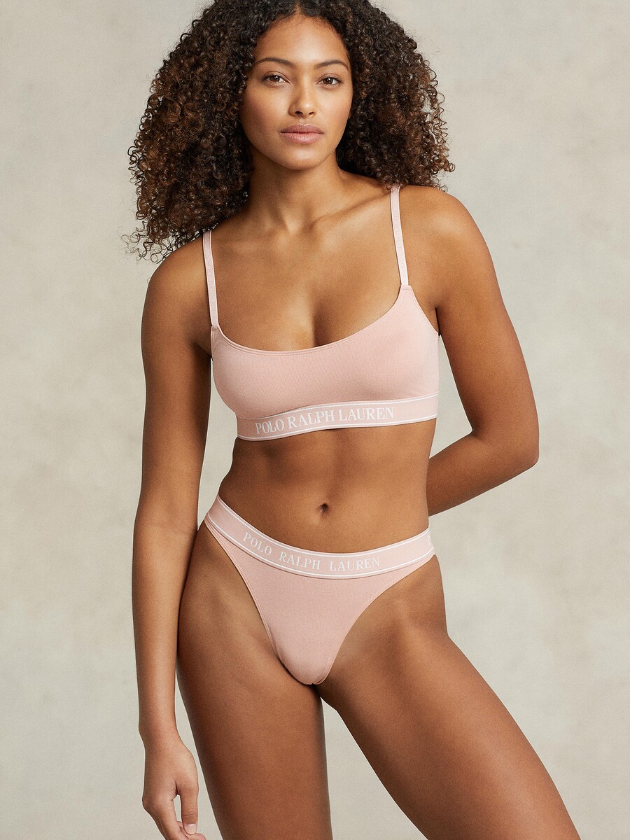 Трусики Polo Ralph Lauren Tanga, цвет Nude — фото 2