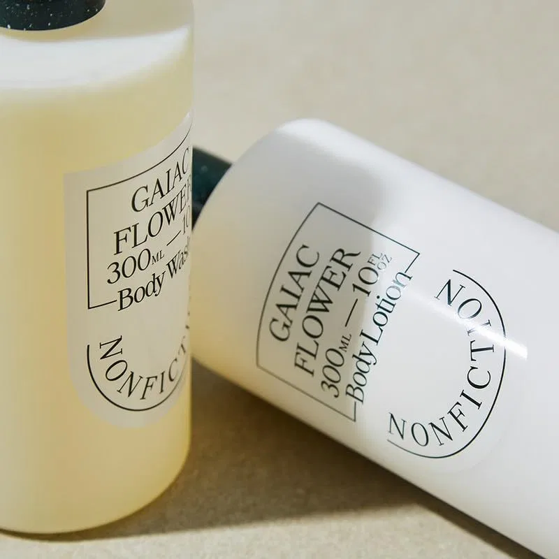 Набор для тела Gaiac Flower Body Wash & Body Lotion Non-Fiction, 2х300 мл — фото 2