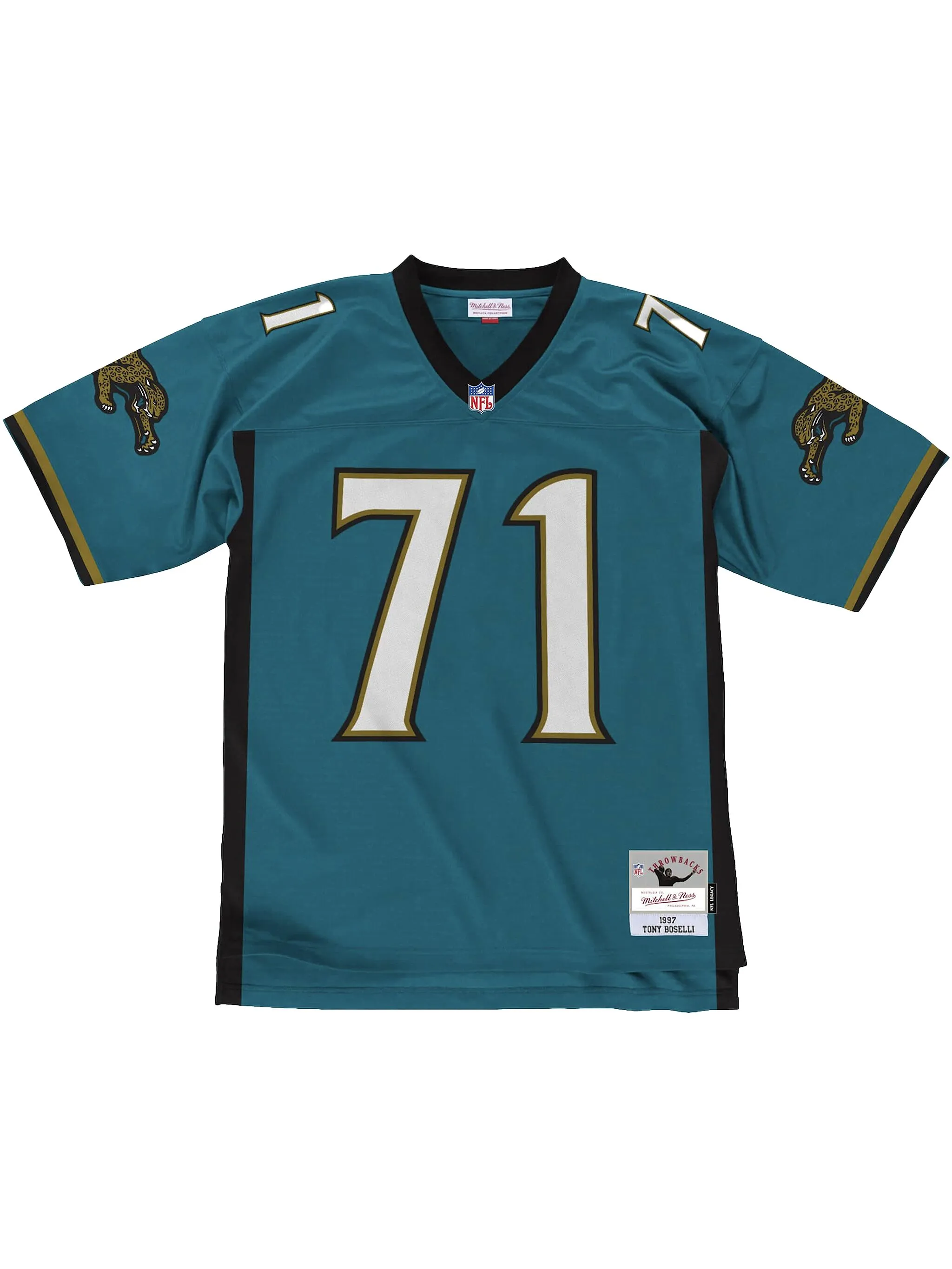 

Топ NFL Legacy Jaguars 1997 Tony Boselli Mitchell & Ness, синий