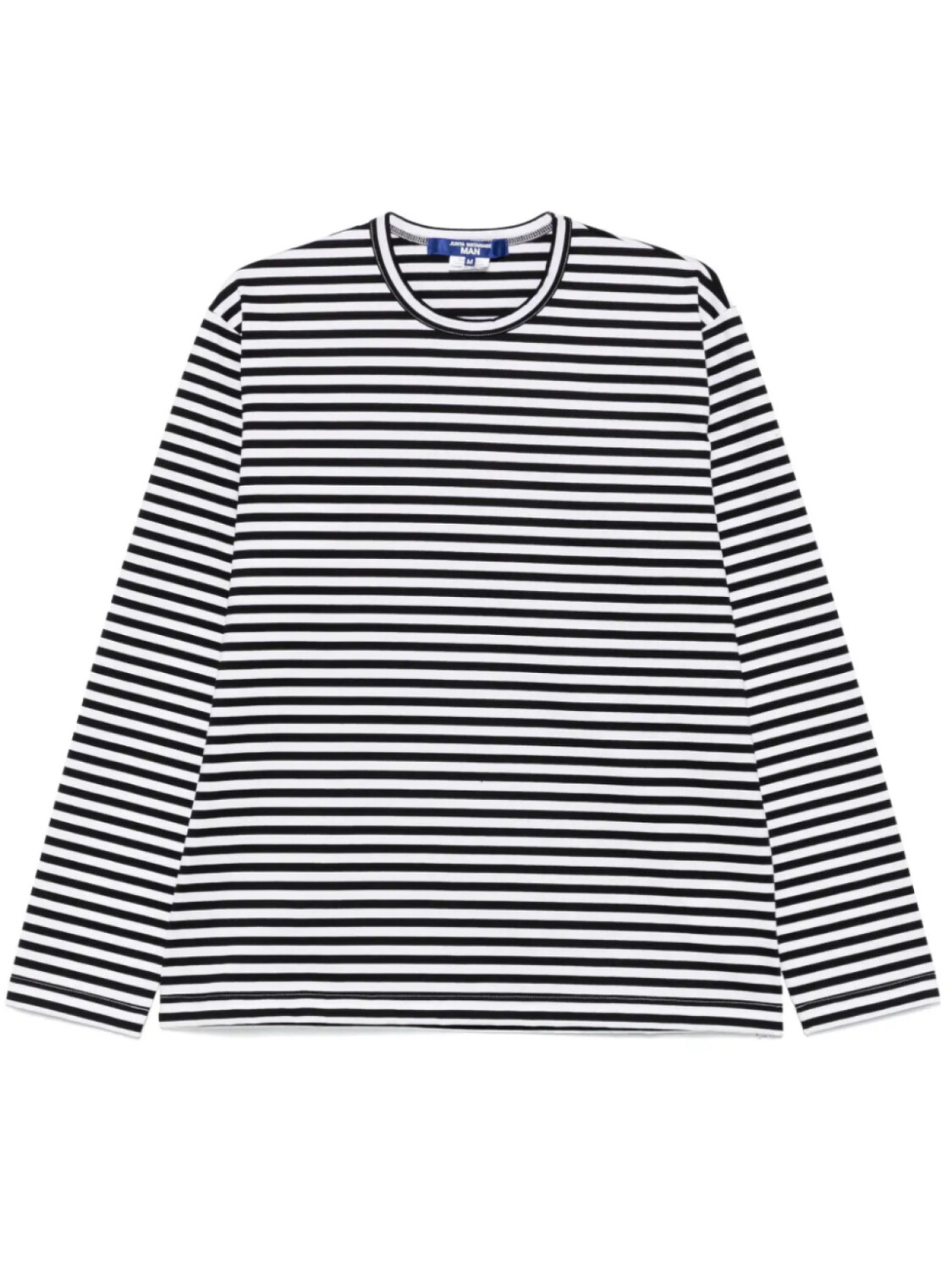 

Полосатая футболка Junya Watanabe MAN x Comme des Garçons, черный