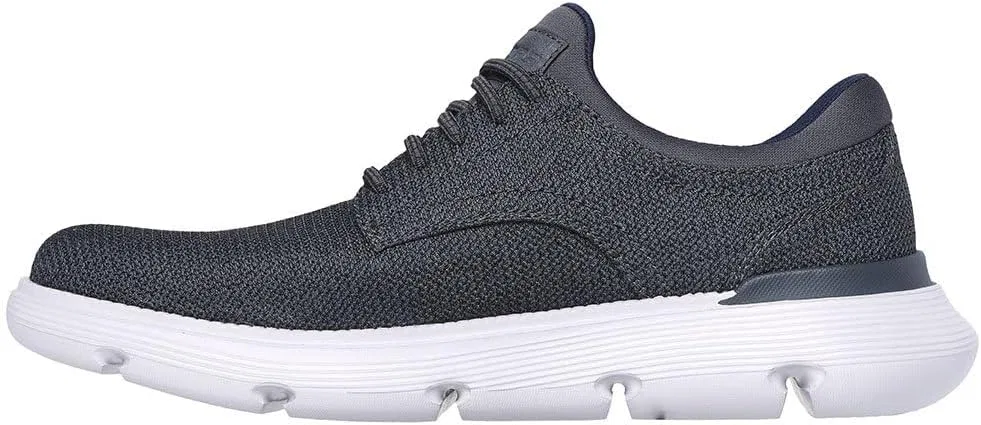 Мужские повседневные кроссовки Skechers Garza Reardon, Charcoal Mesh — фото 4