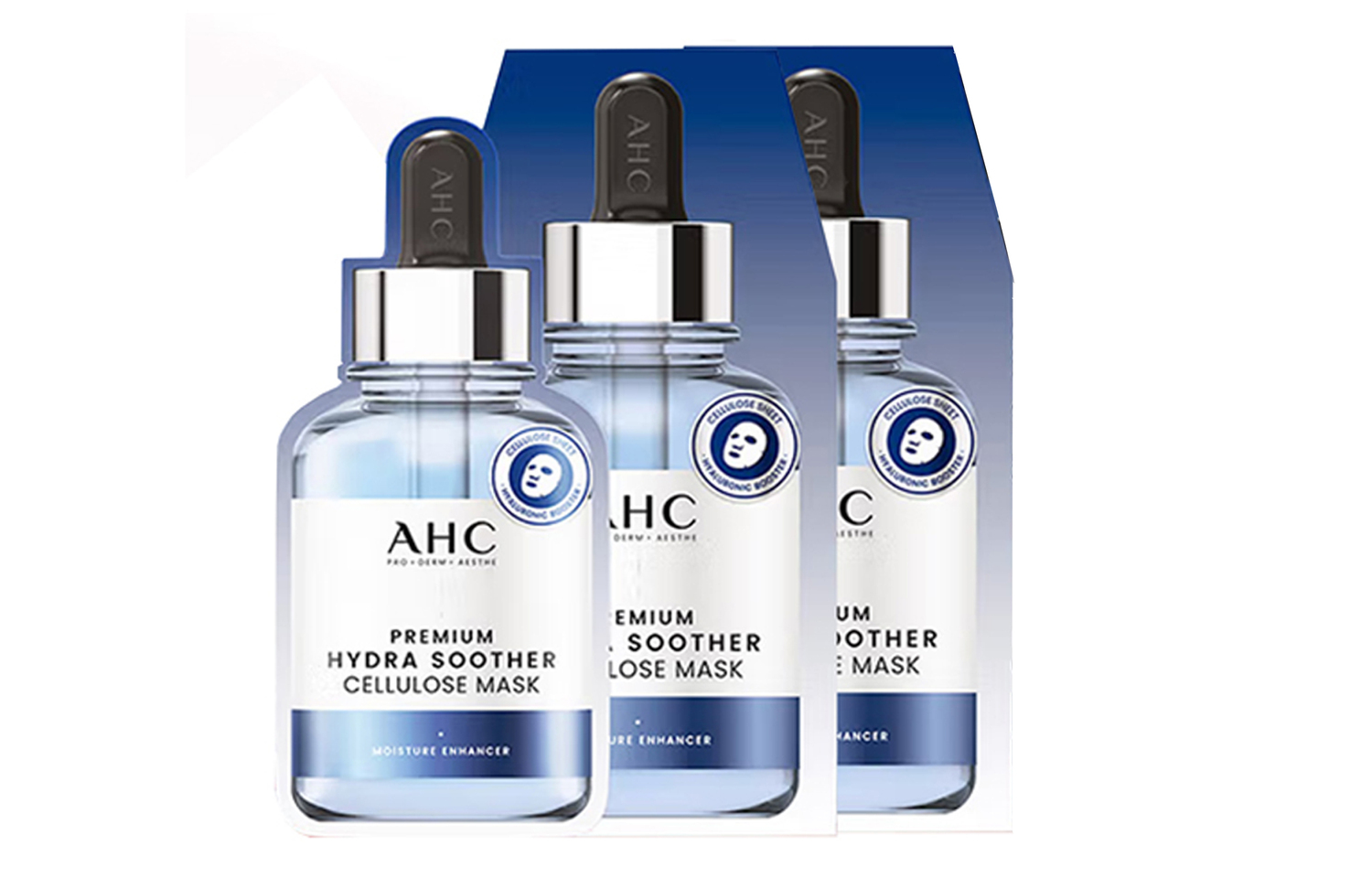 

AHC Dewy Clear успокаивающие увлажняющие маски для лица для всех типов кожи A.H.C, 10 Tablets