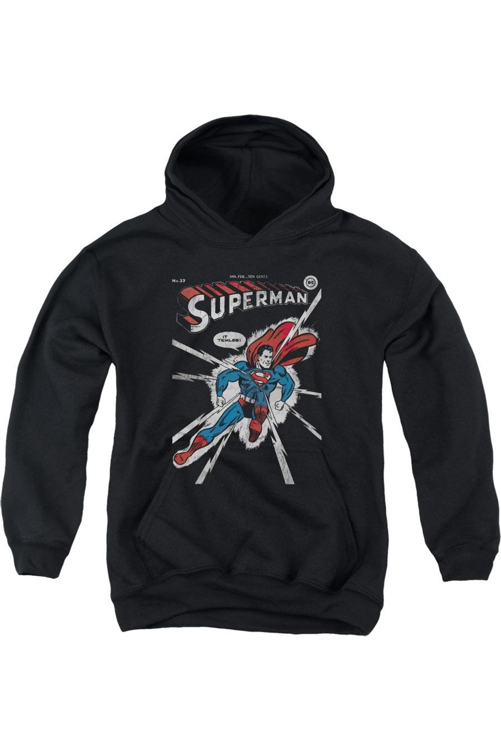 

DC Comics Молодежная толстовка с капюшоном Cover Me Gildan, черный