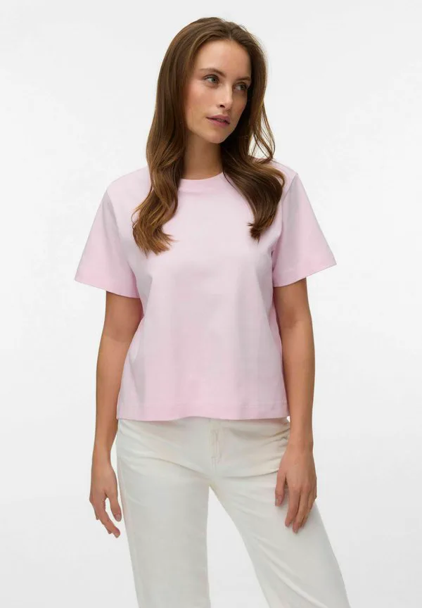 

Футболка с принтом vmsara mette box noos Vero Moda, Pink A Boo, Розовый, Футболка с принтом vmsara mette box noos Vero Moda, Pink A Boo