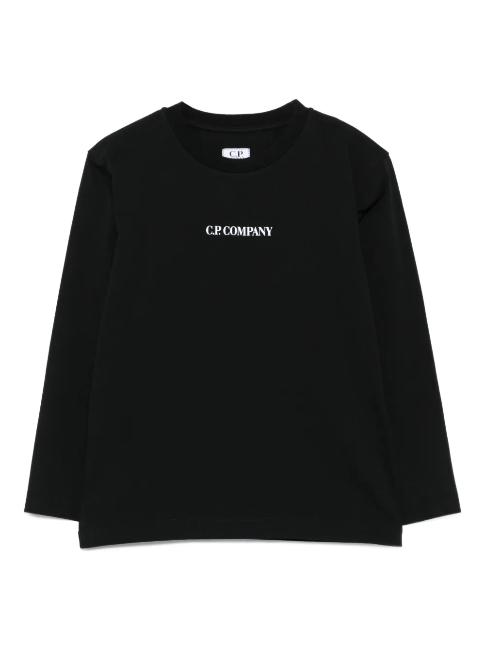 

Футболка с логотипом C.P. Company Kids, черный