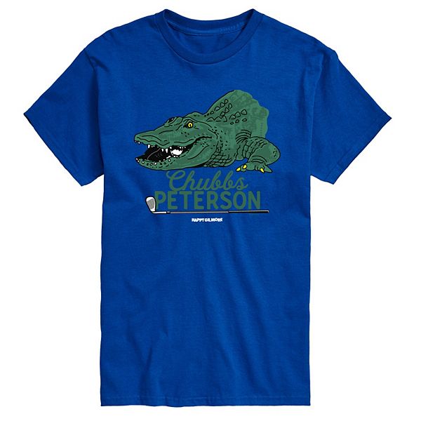 

Футболка Big & Tall Happy Gilmore Chubbs Peterson Alligator Graphic Licensed Character, Royal Blue