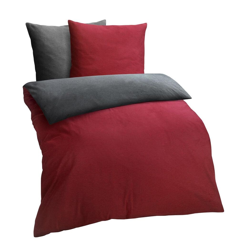 

Постельное белье Dream Sleep Melange Beaver 200х200 см + 2х 80х80 см красно-антрацитовое Traumschlaf, Красный, Постельное белье Dream Sleep Melange Beaver 200х200 см + 2х 80х80 см красно-антрацитовое Traumschlaf