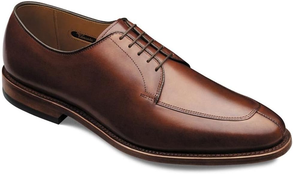 Мужские классические туфли на шнурках Allen Edmonds Delray, Chili — фото 2