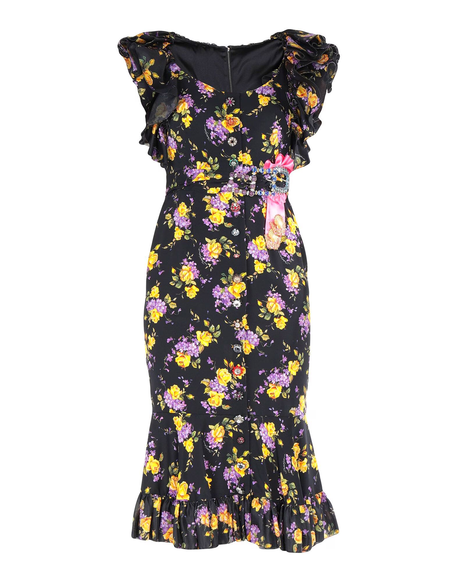 

Платье миди Dolce&Gabbana, черный