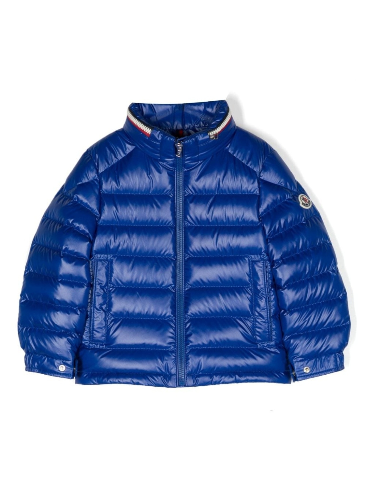 

Moncler Enfant пуховик Bourne, синий