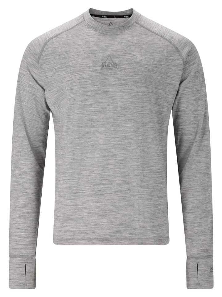 

Футболка SOS Baselayer Nuuk, цвет 1005 Light Grey Melange