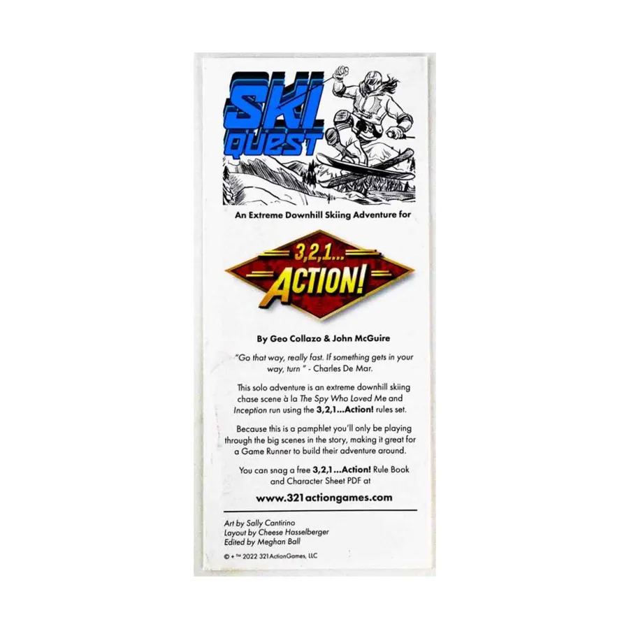 

Ski Quest, Role Playing Games (3,2,1…Action), мягкая обложка
