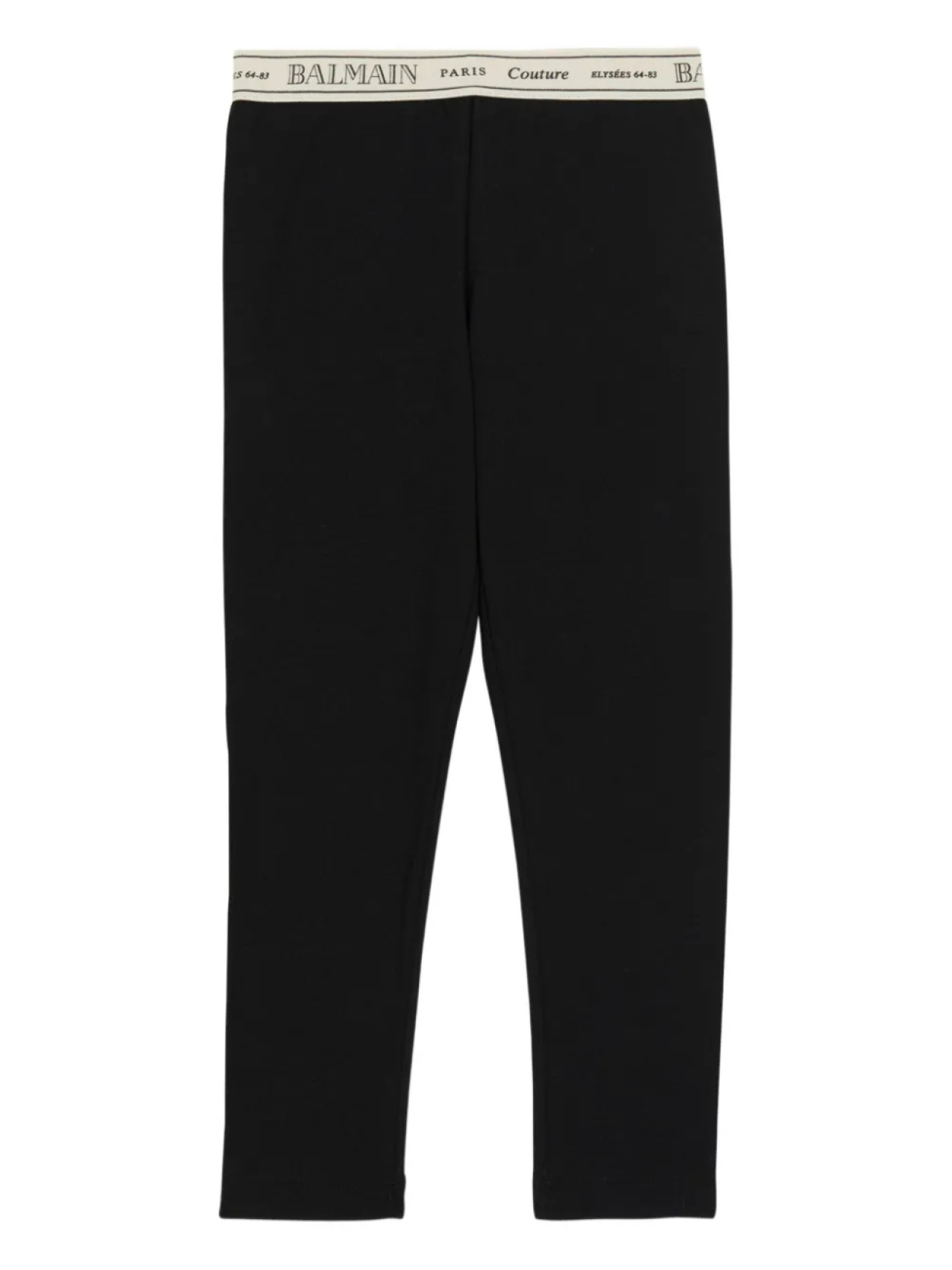 

Balmain Kids трикотажные леггинсы, черный