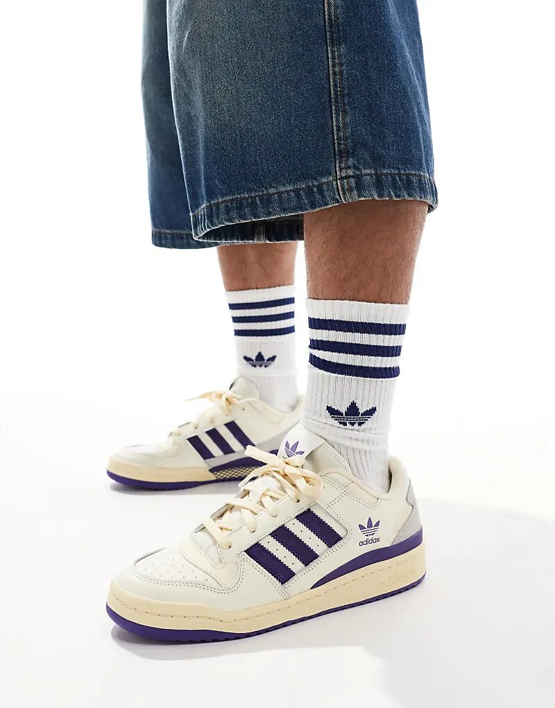 

Кроссовки Forum Low CL белого цвета adidas Originals