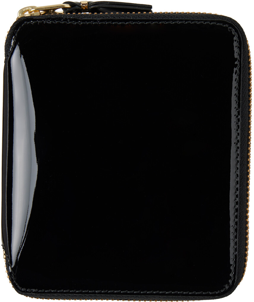 

Кошелек с черным глянцевым принтом COMME des GARcONS WALLETS