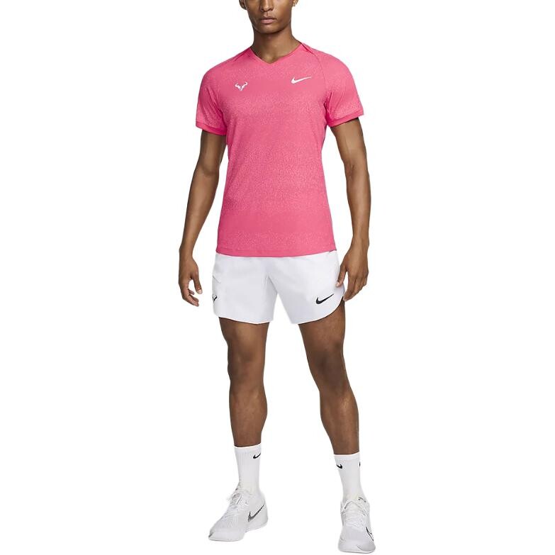 Футболка Dri-Fit мужская розовая Nike, розовый — фото 3