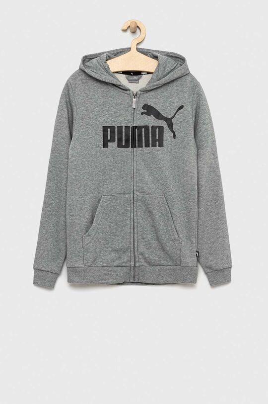 

Детская толстовка Puma ESS Big Logo FZ Hoodie TR B, серый