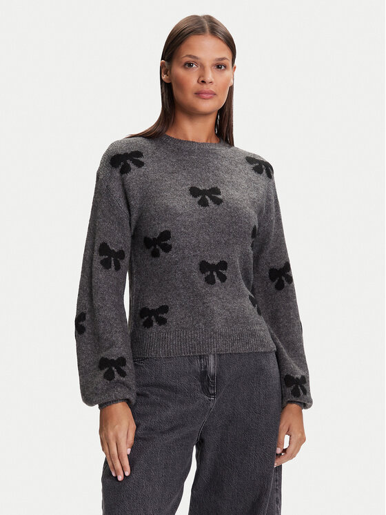 

Свитер regular fit Bora 15360712 Only, серый