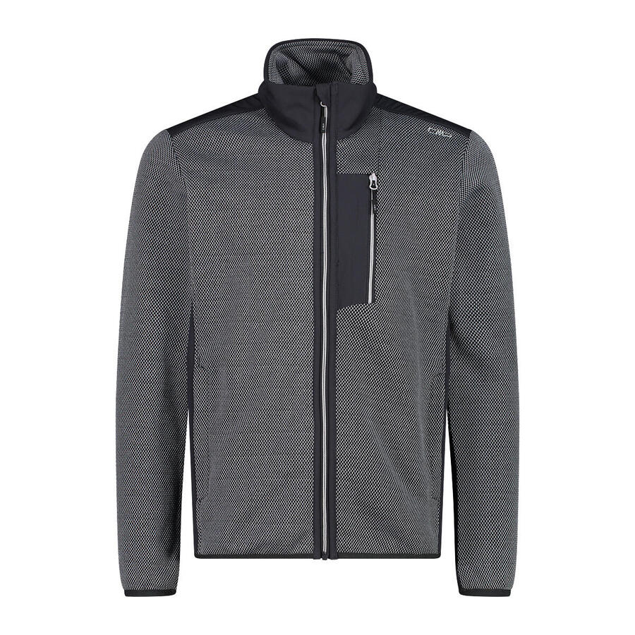 

Мужская флисовая куртка CMP Jacquard-Knit-Tech