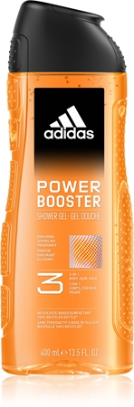 

Гель для душа 3 в 1 Adidas Power Booster, 400 ml