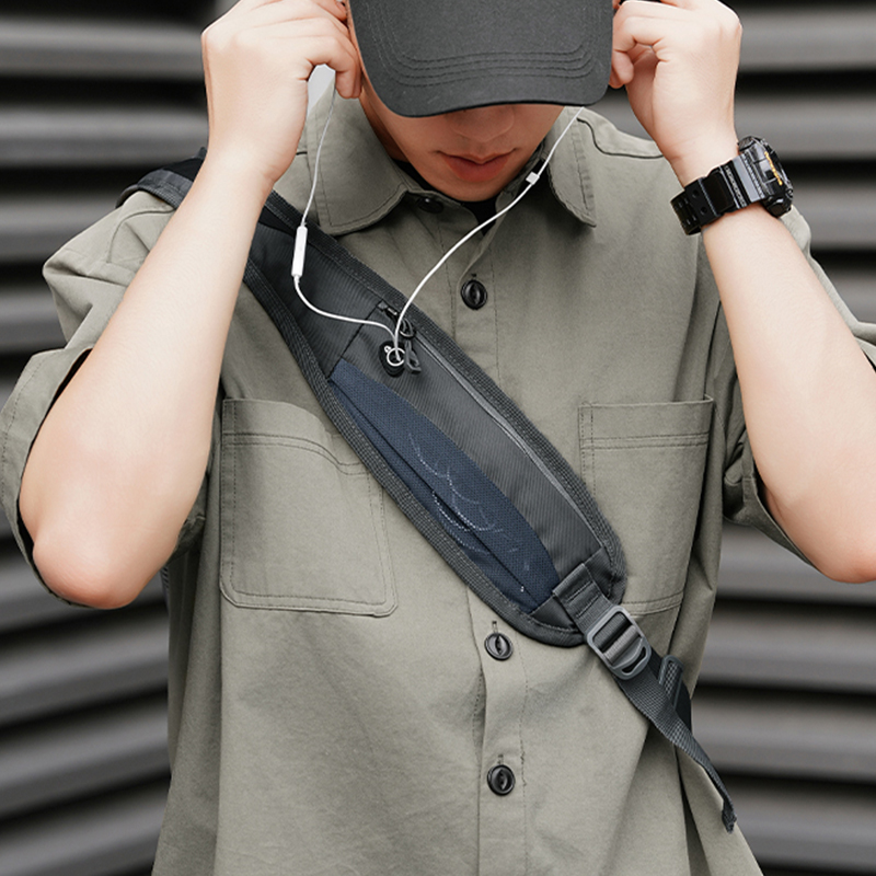 

Jeep Сумка из нейлоновой ткани для мужчин черная