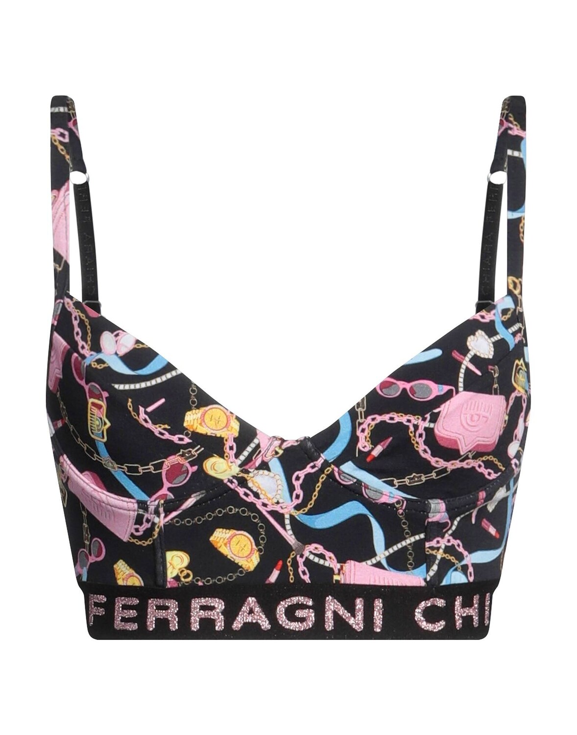 

Бюстгальтер Chiara Ferragni, черный