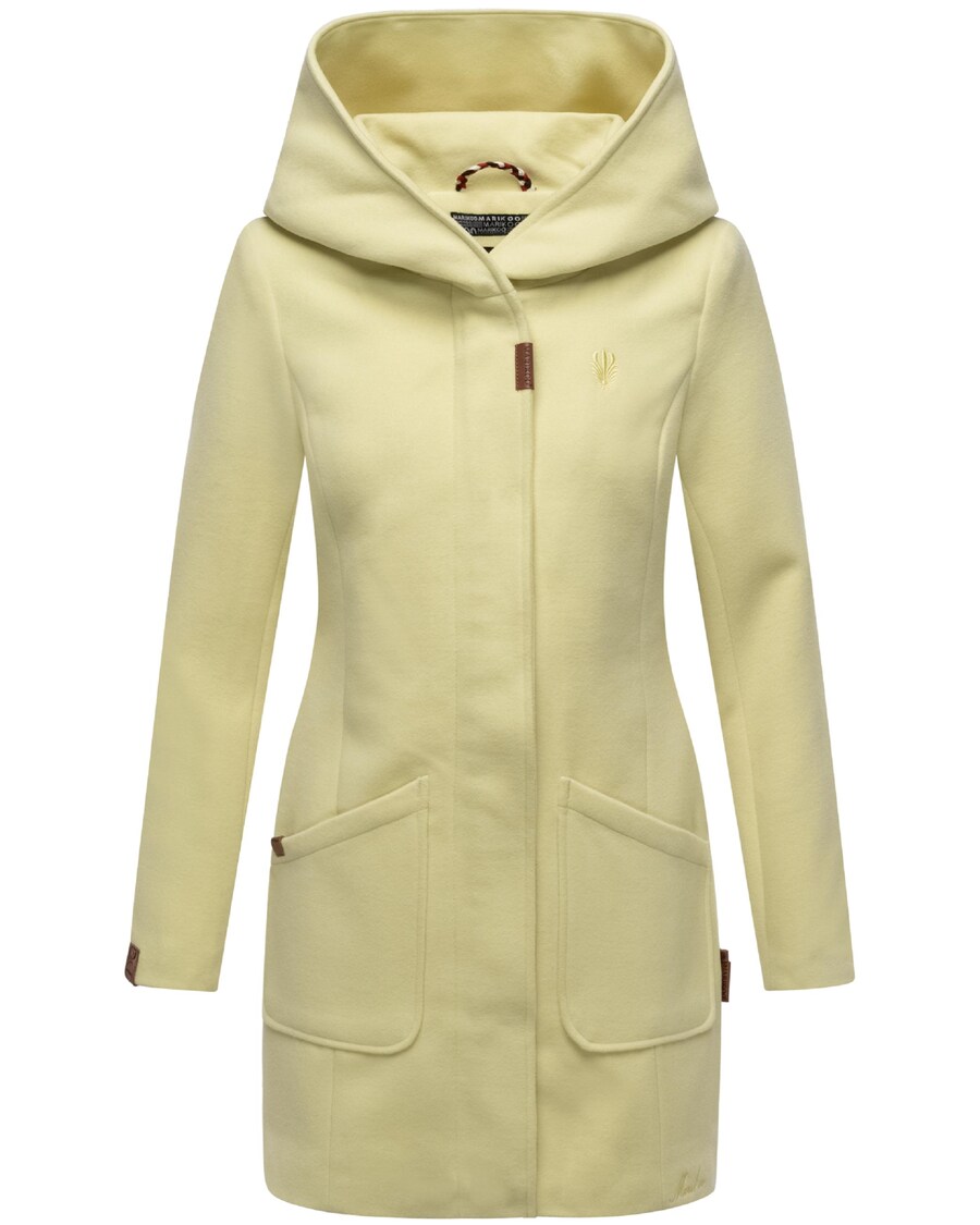 

Демисезонное пальто MARIKOO Maikoo, Light yellow