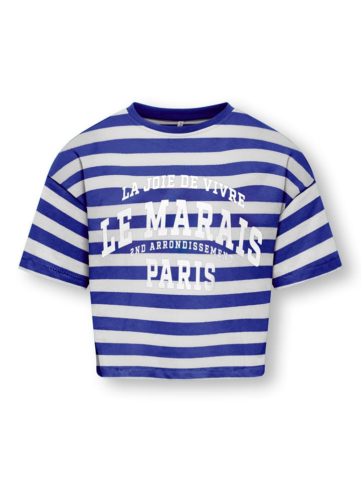 

Футболка KIDS ONLY, цвет weiß/dunkelblau