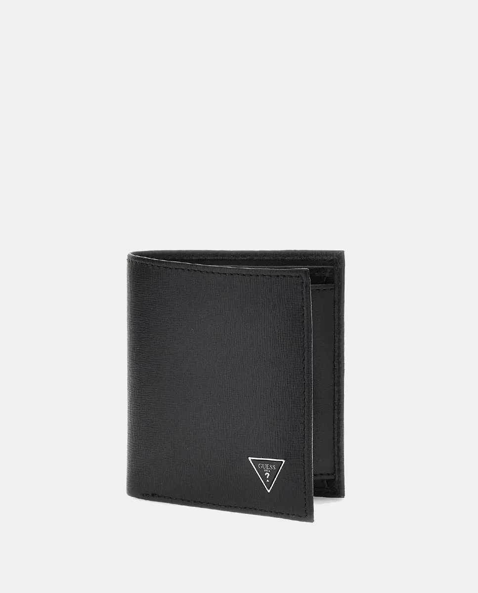 

Кошелек Mito из сафьяновой кожи Guess, цвет Negro