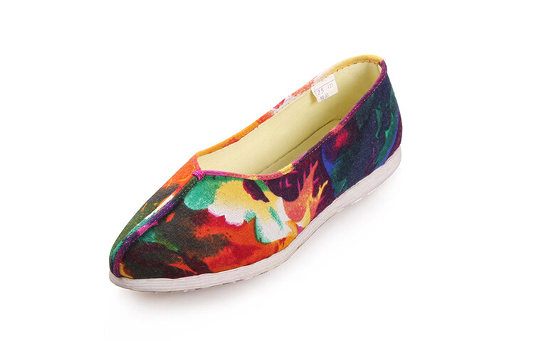 Туфли женские повседневные Women's Casual Shoes Women's Low-Top Neiliansheng, красный — фото 2