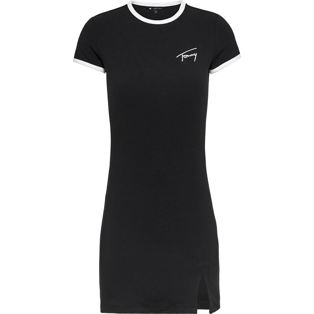 

Платье Tommy Jeans Signature Bodycon, черный